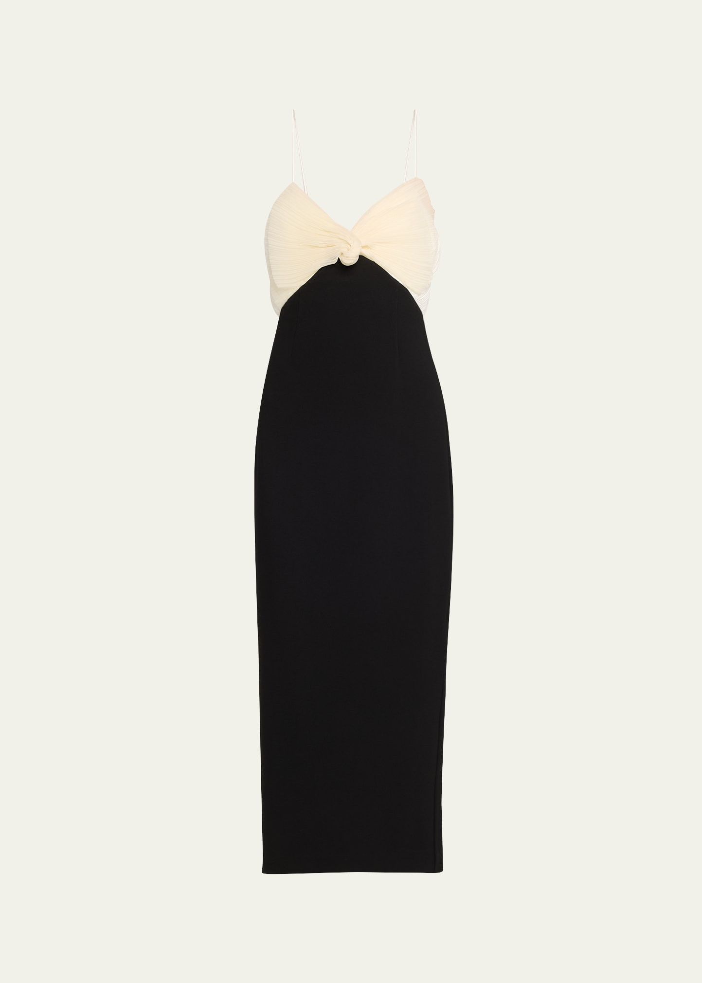 Rachel Gilbert July Column Dress with Bow Detail | Bergdorf Goodman