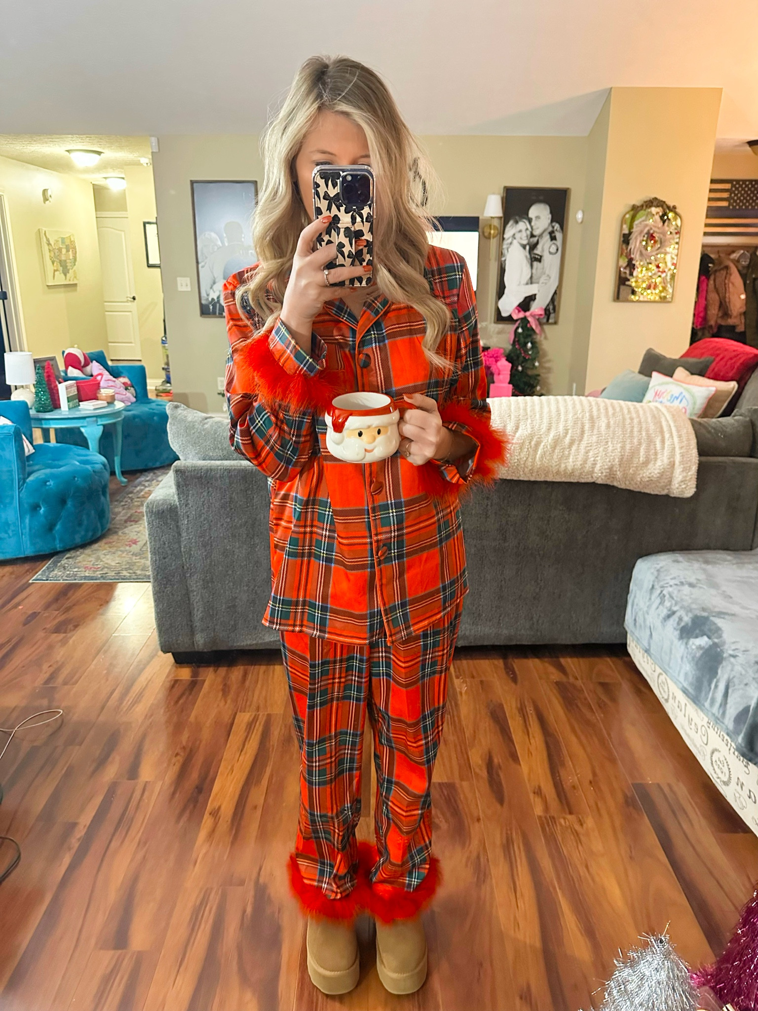 Christmas feather pajamas! 🫶🏼♥️

#LTKWatchNow #LTKHoliday #LTKSeasonal