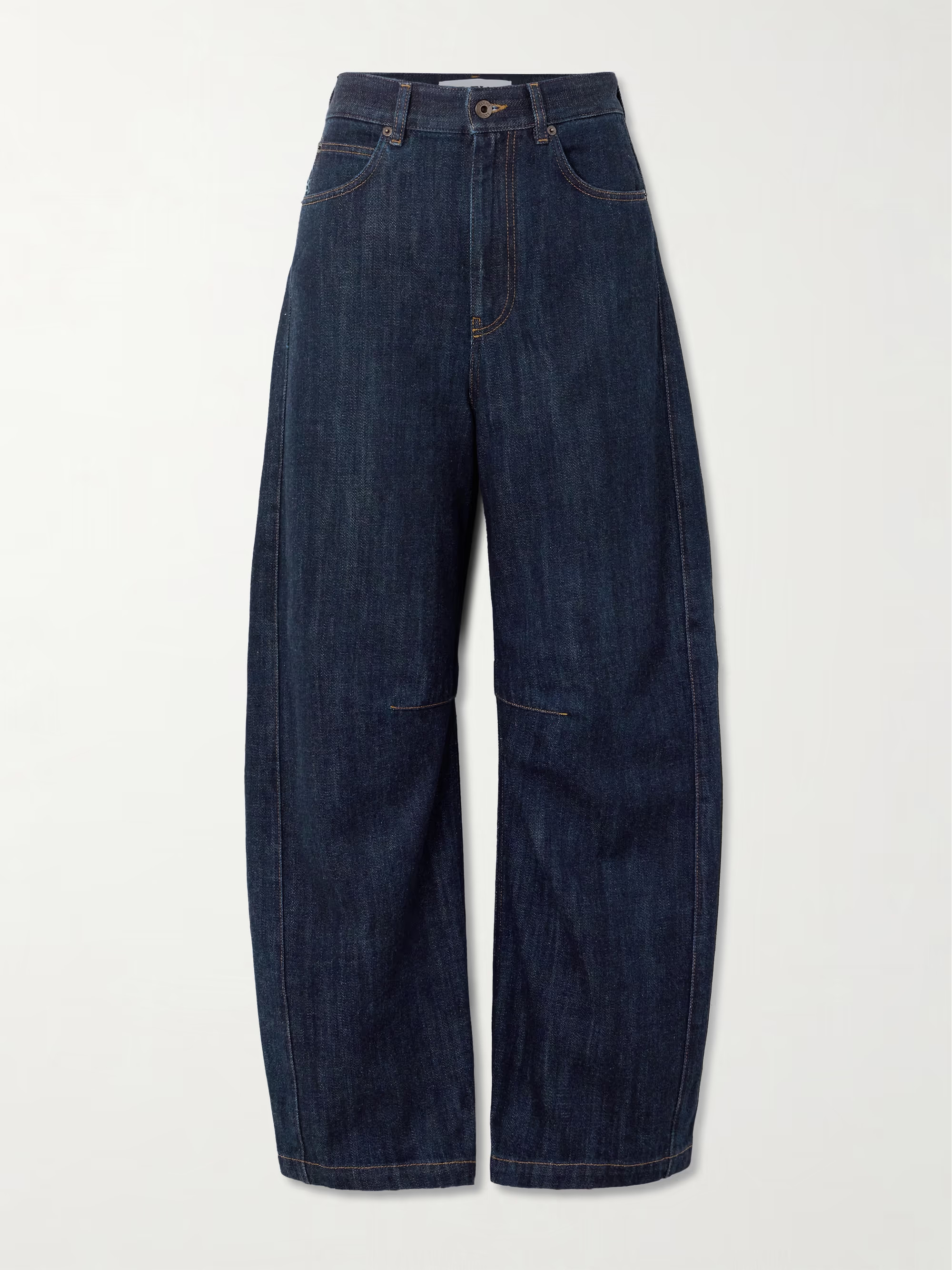 High-rise barrel-leg jeans | NET-A-PORTER (UK & EU)