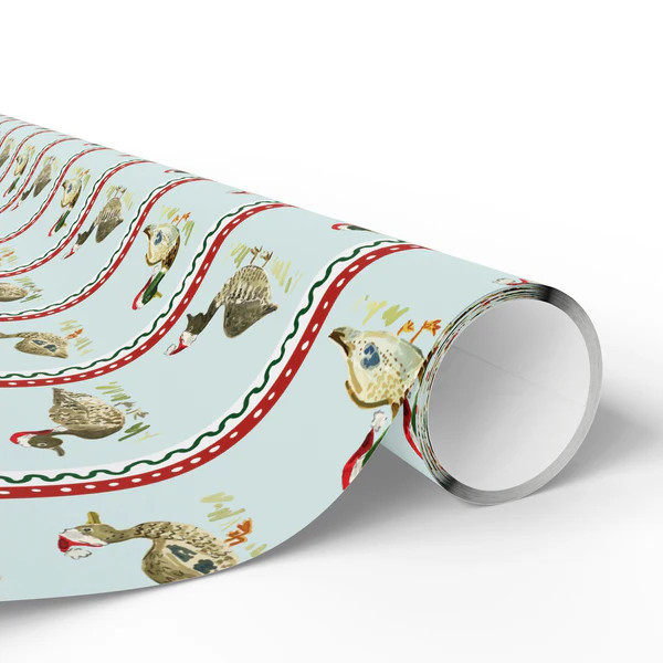 Duck the Walls Holiday Gift Wrap | Evelyn Henson