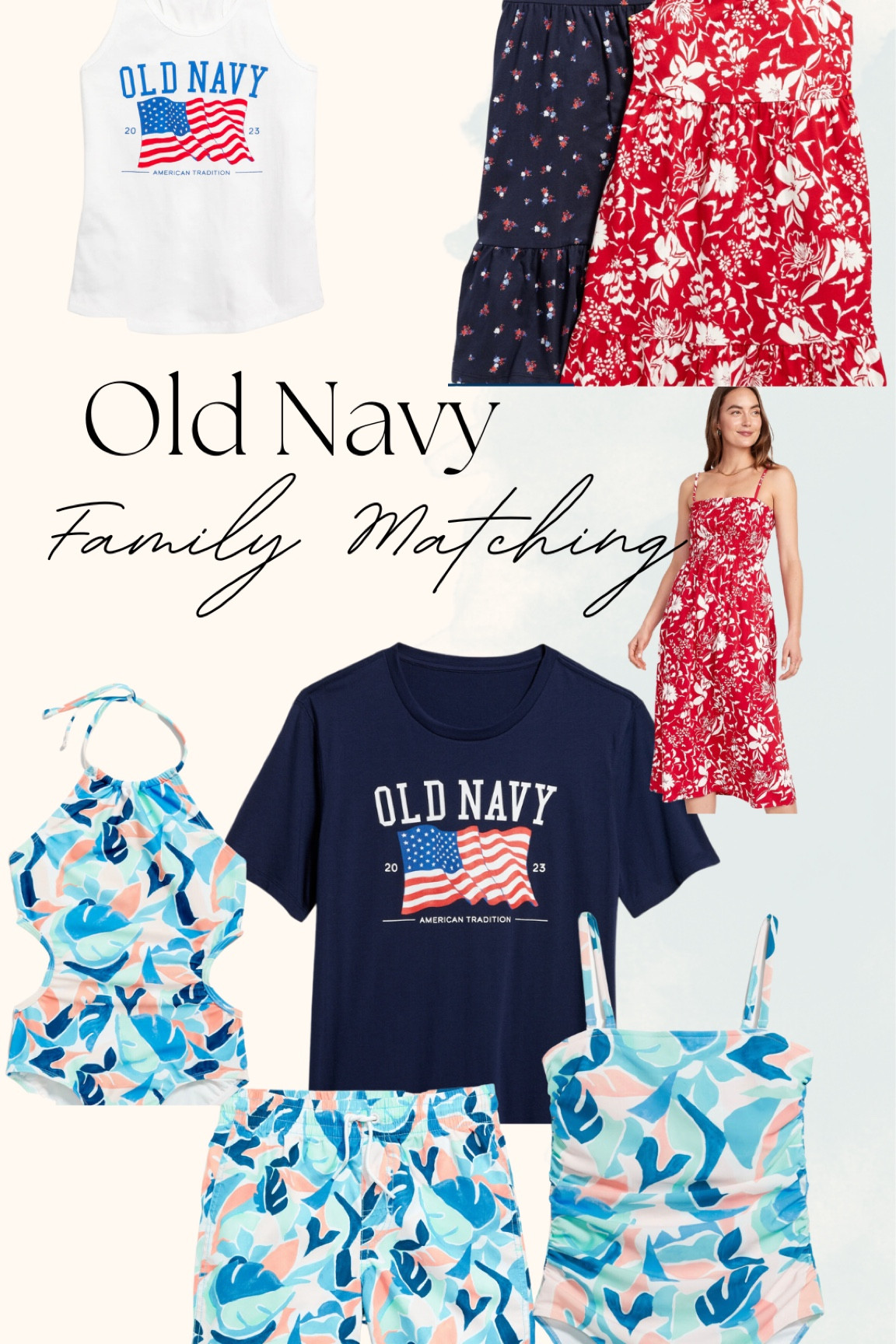 Summer vacation and holiday season means family matching szn! Love finding something for the entire family at #oldnavy #familymatching #summervacay 

#LTKfamily #LTKstyletip #LTKkids