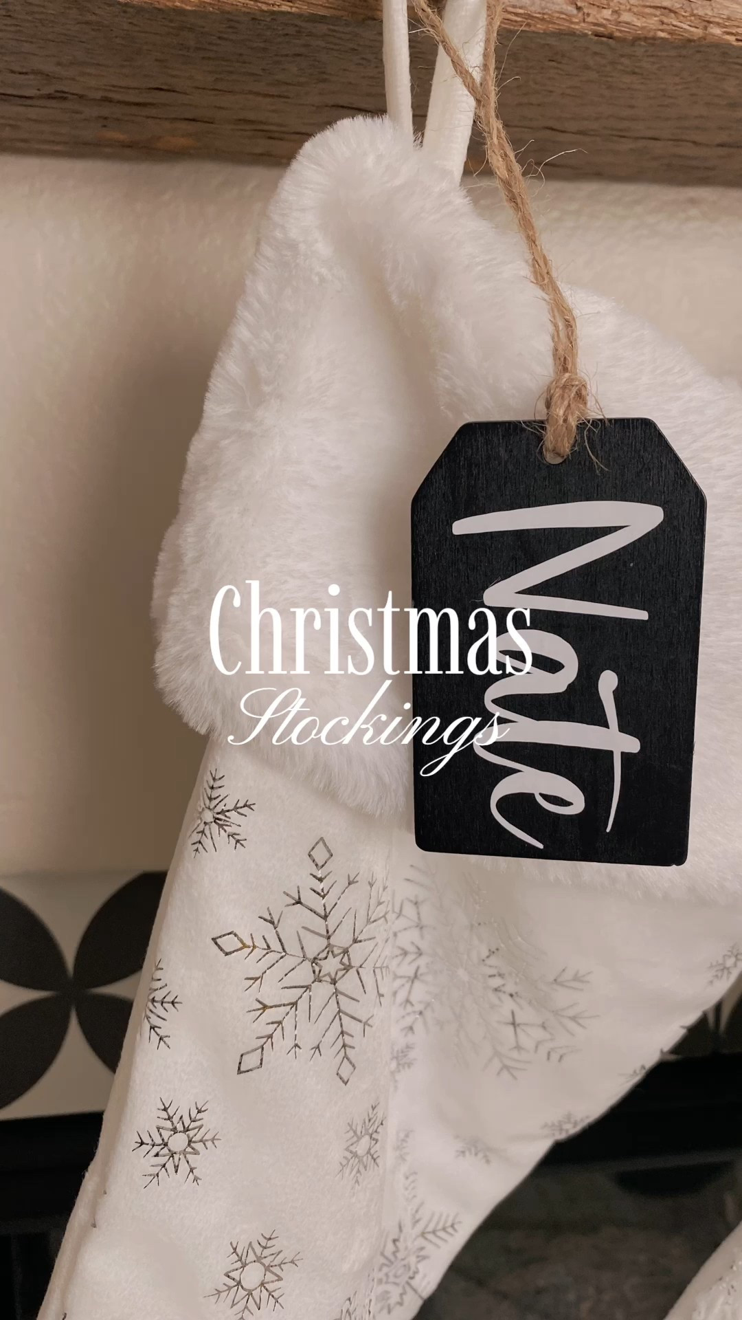Personalize your stocking with these cute custom order tags. 🖤 

Shop these and more below. ⬇️ 

#LTKChristmas #LTKChristmasdecor #LTKmanteldecor #LTKstockings #LTKetsyfinds#LTKCyberWeek 

#LTKGiftGuide #LTKHoliday
