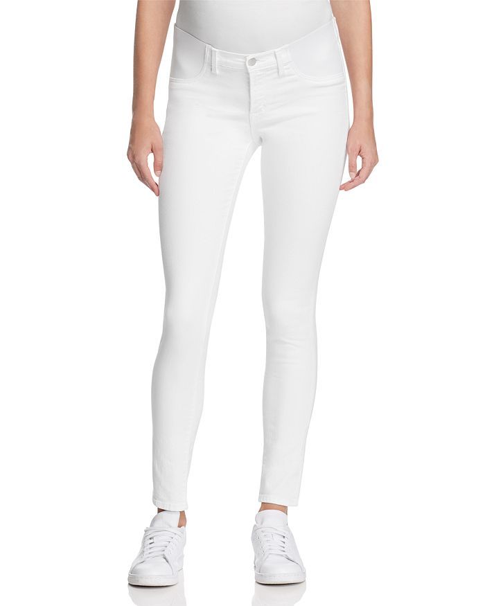 Mama J Skinny Maternity Jeans in Blanc | Bloomingdale's (US)