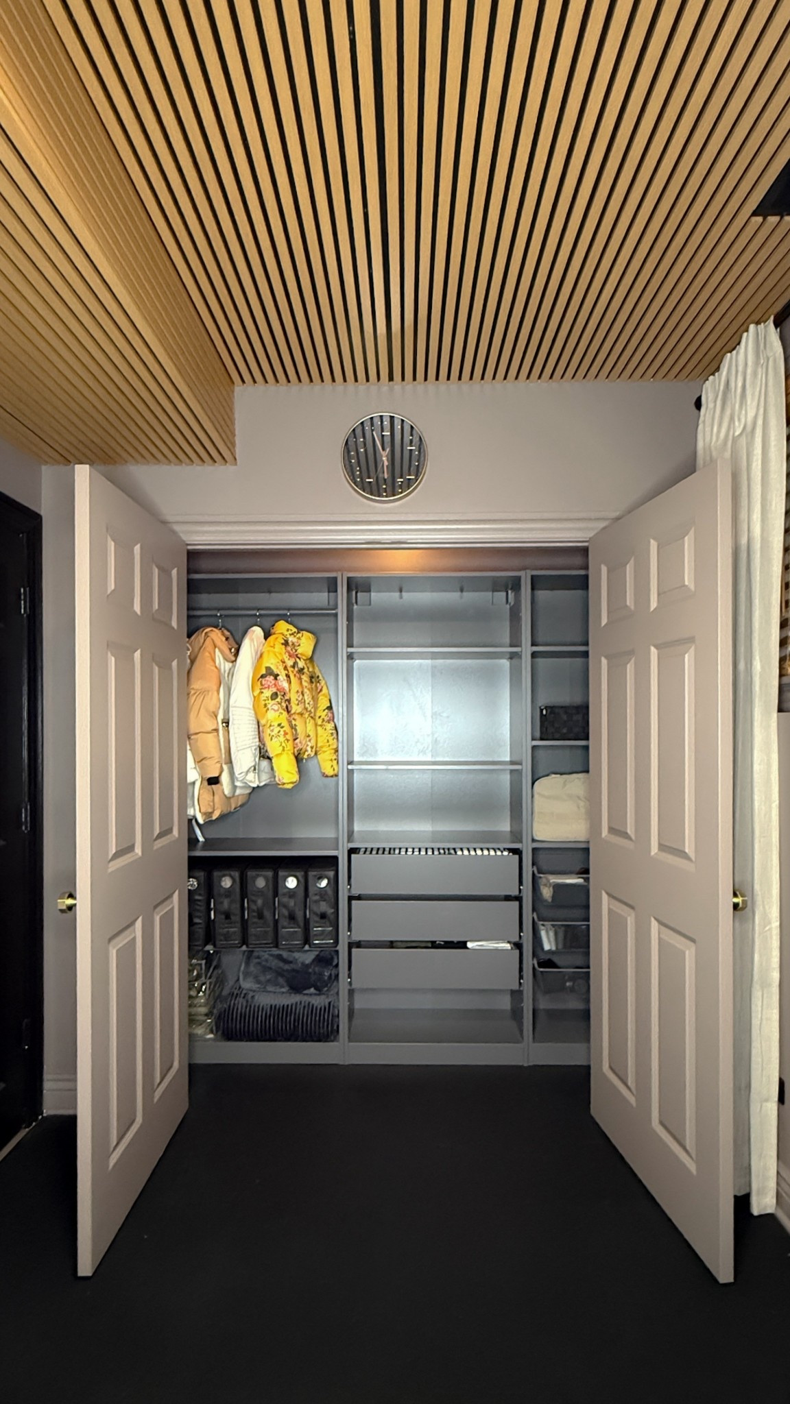 Closet organization inside my home gym

#LTKHome #LTKFindsUnder50 #LTKFindsUnder100