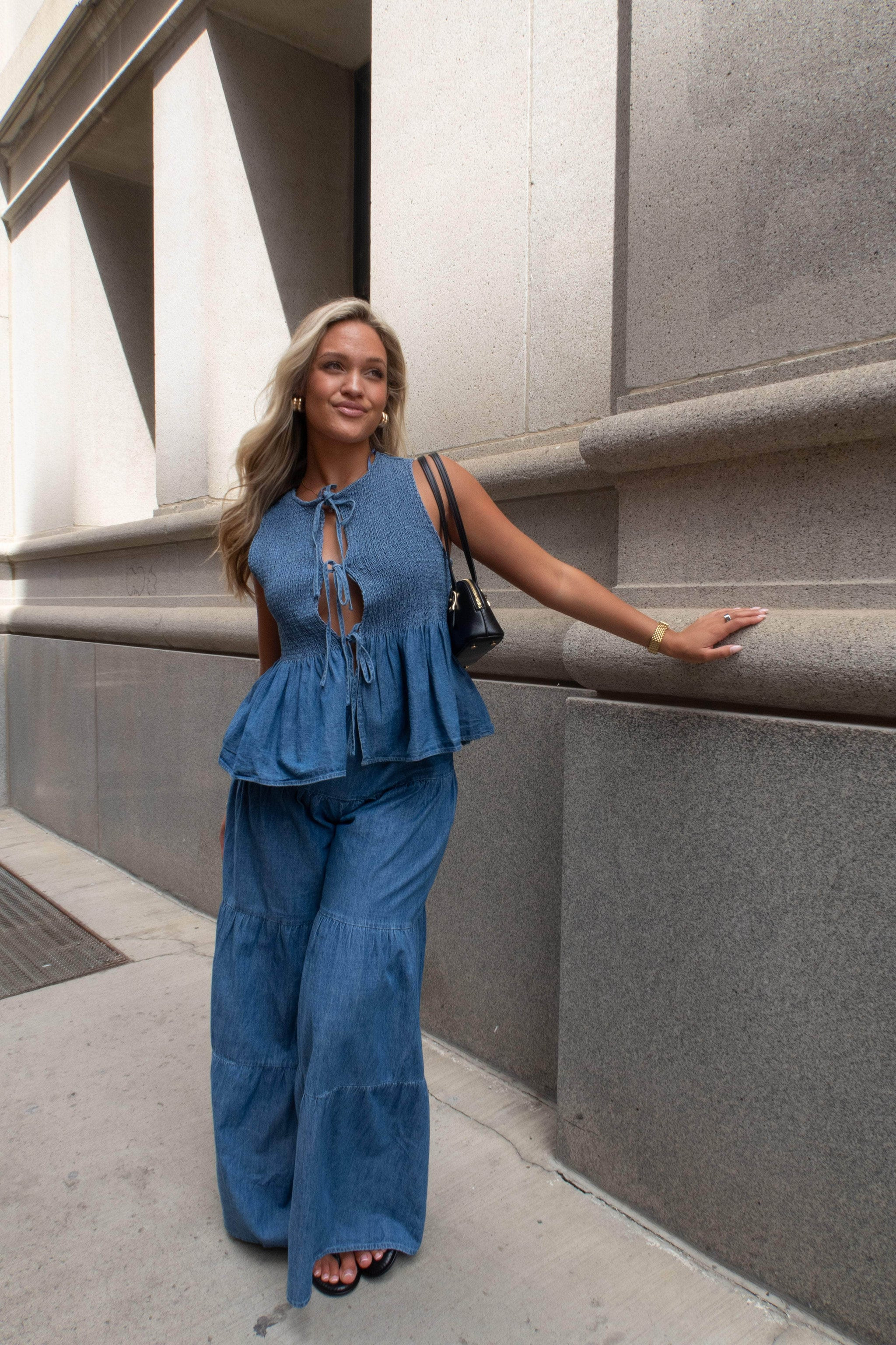 Crosstown Current Pants | Lane 201 Boutique