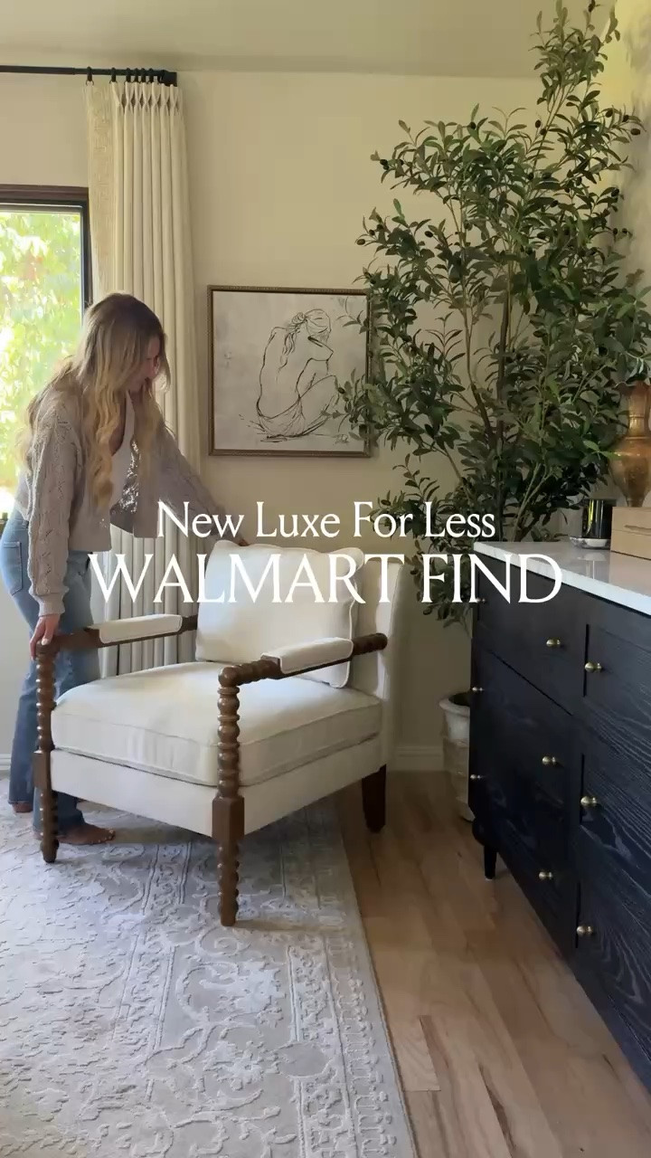Such a good find! This chair looks so high end, but at a great price point!

#LTKHome #LTKdayinmylife #LTKvlog