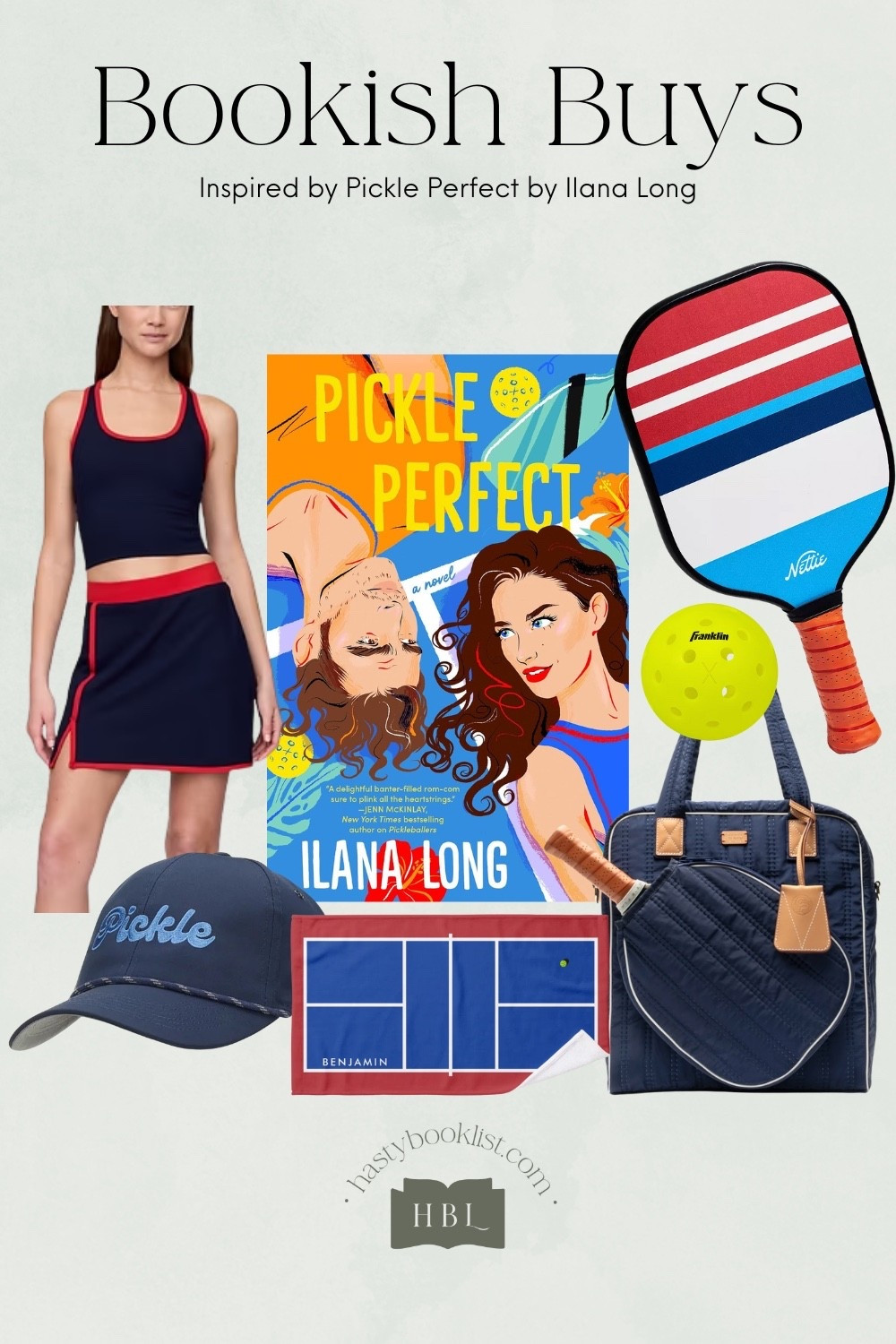 There’s nothing like a court-side outfit that says you’re ready to play—and ready to glow up your whole life. Inspired by Lulu Gardner, the vibrant, determined heroine of Pickle Perfect by Ilana Long, this look blends athletic energy with romantic comedy flair. Whether you’re serving up pickleballs in Costa Rica or just rallying through your own busy day, this ensemble is your reminder that confidence, color, and second chances never go out of style.

#LTKStyleTip #LTKItBag #LTKActive