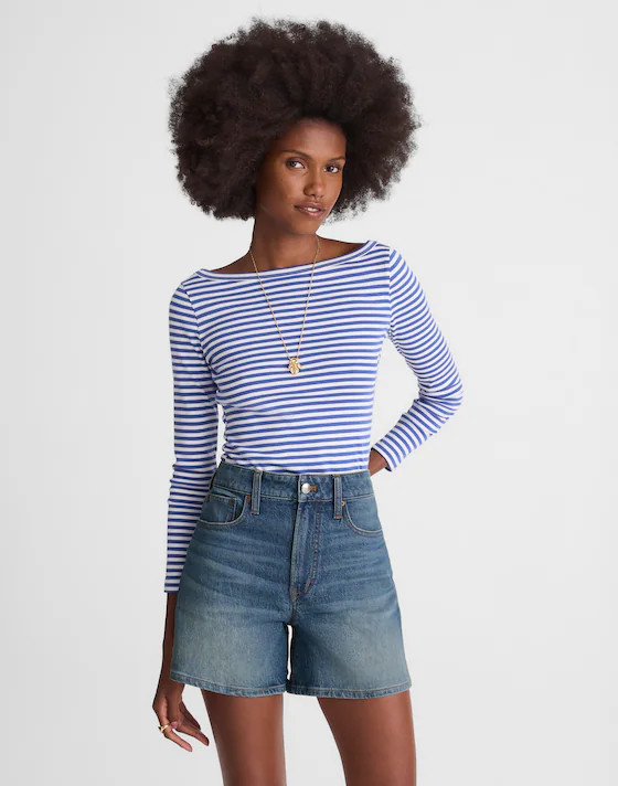 The Perfect Vintage Mid-Length Jean Short | Madewell