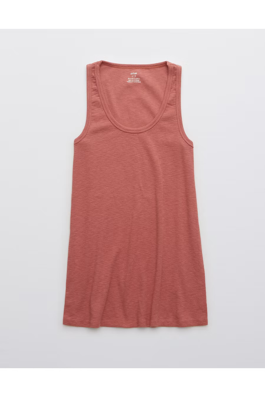 Mama By Aerieâ¢ Ribbed Basic Tank Top Women's Lets Mauve L | Aerie