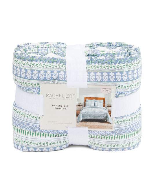 Reversible Printed Quilt | TJ Maxx
