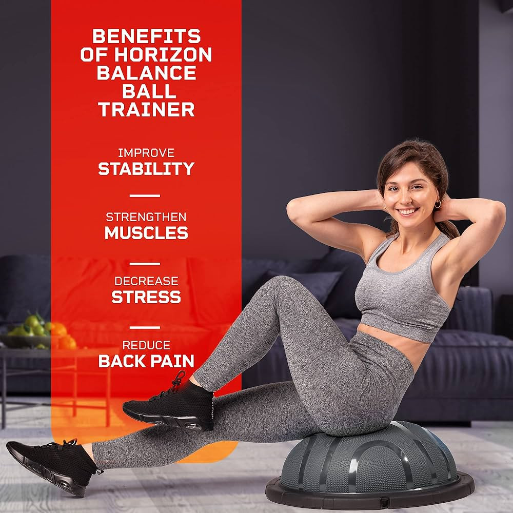 LifePro Half Exercise Ball Trainer - Balance Ball for Exercise - Balance Ball Trainer - Stability... | Amazon (US)