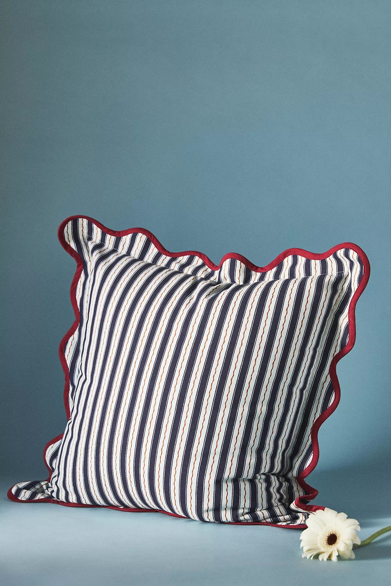 Matilda Goad & Co. Scalloped Pillow | Anthropologie (US)