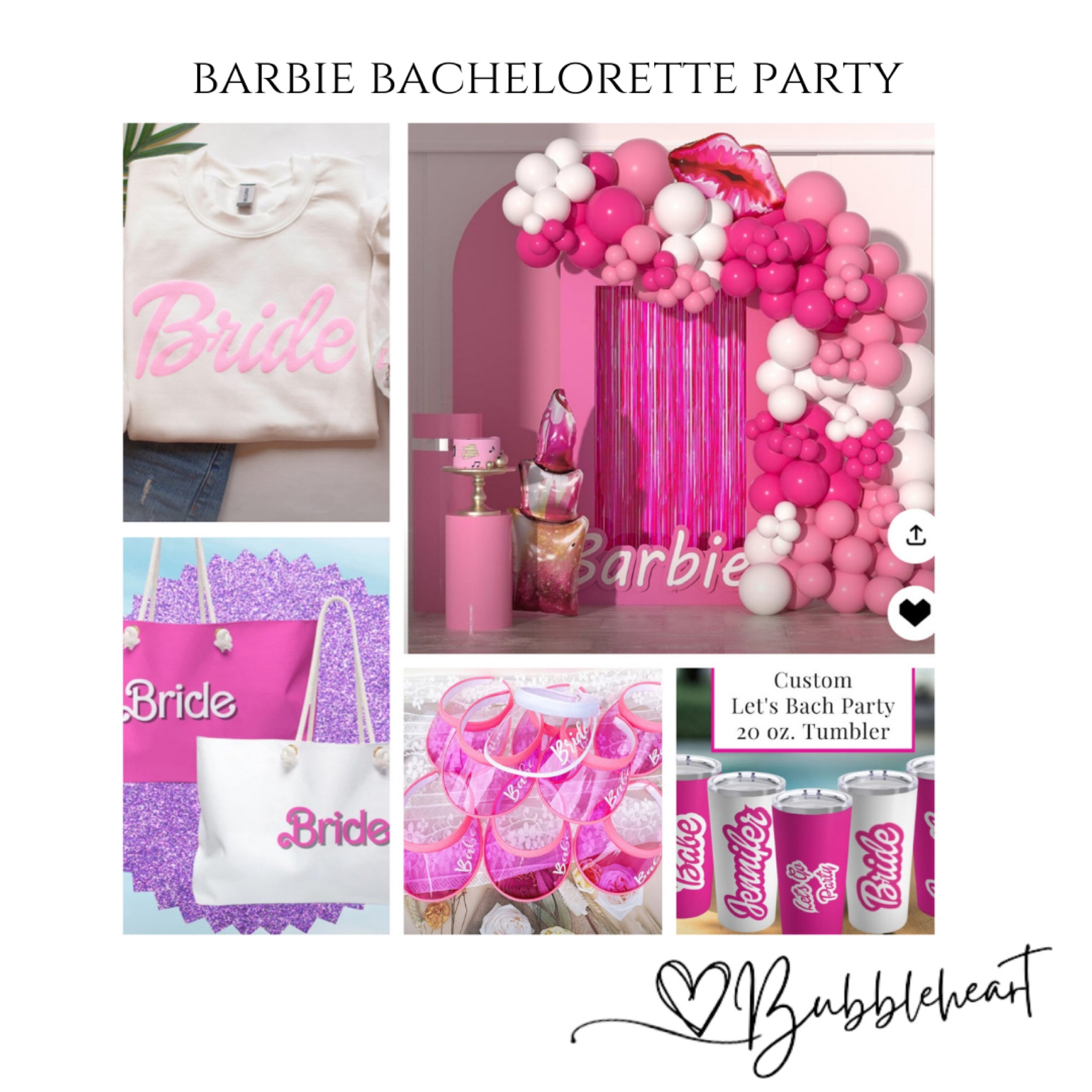 Barbie Party Activities - Personalized Barbie Visors!!