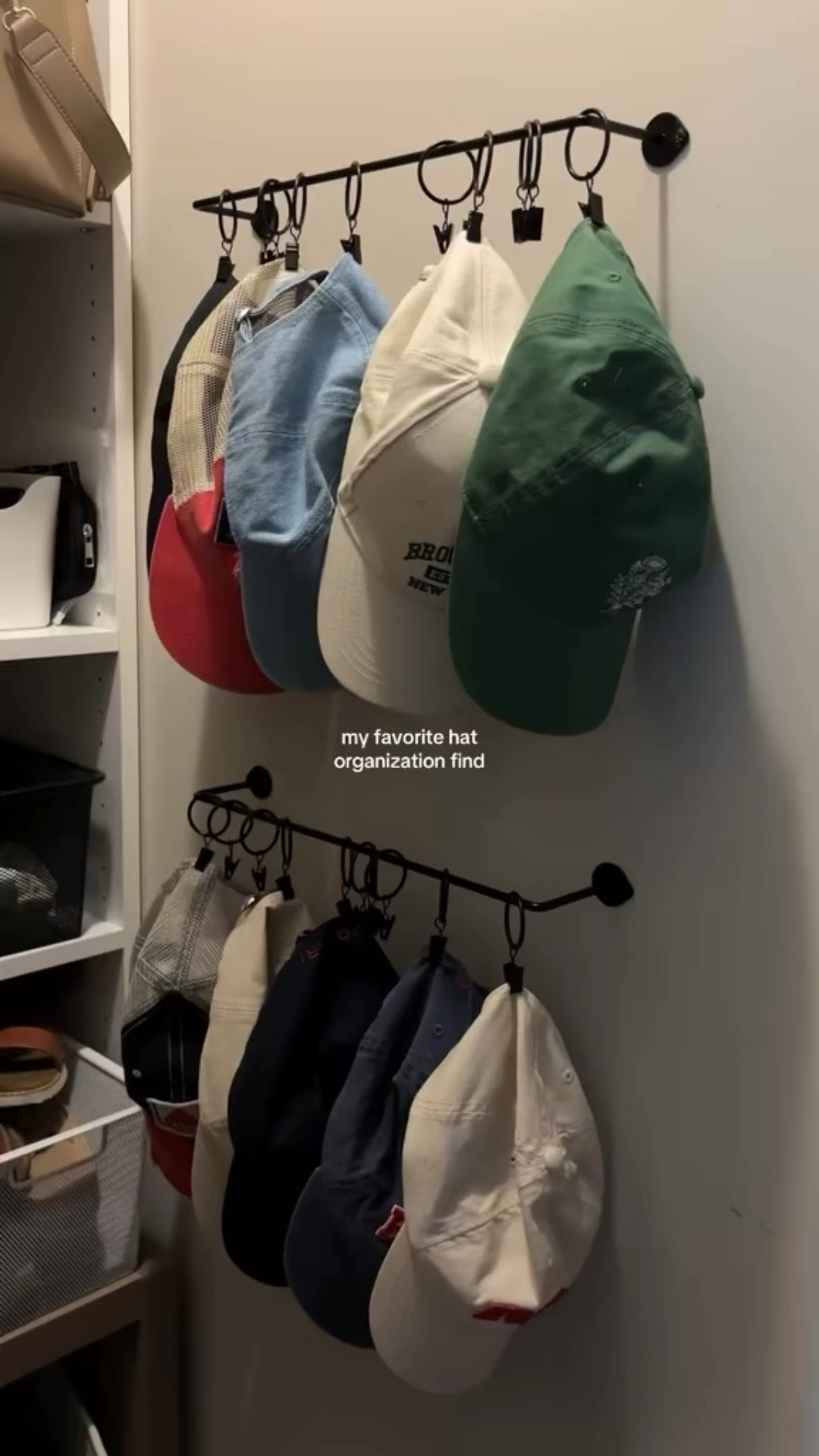 you can store 10 on each rod!! ⭐️


#LTKFindsUnder50 #LTKHome #LTKSaleAlert