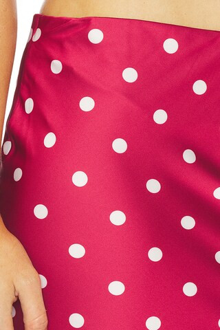 Blaine Maxi Skirt in Cherry & White Polka Dot | Revolve Clothing (Global)