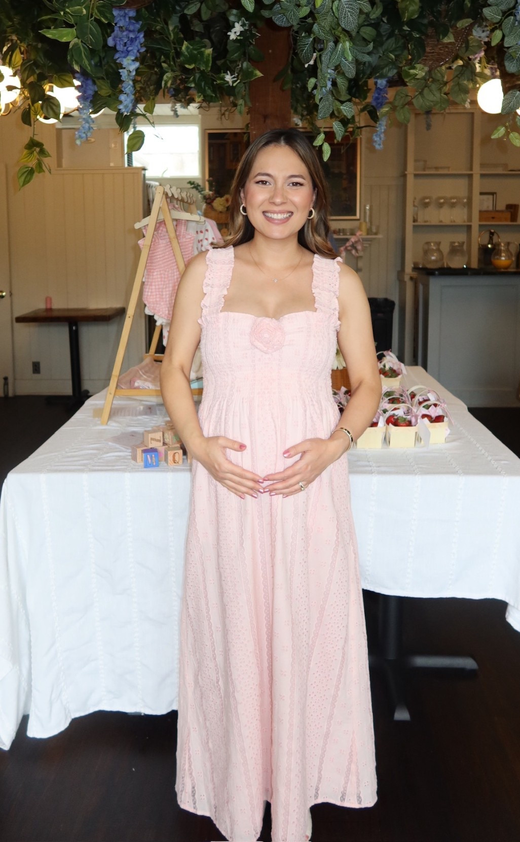 Baby shower dress! Got so many compliments on this Hill House dress. Got my normal size Small

#LTKBump #LTKBaby #LTKootd