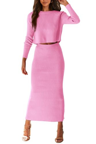PRETTYGARDEN Women's Fall Winter Outfits Sweater Set | Amazon (US)