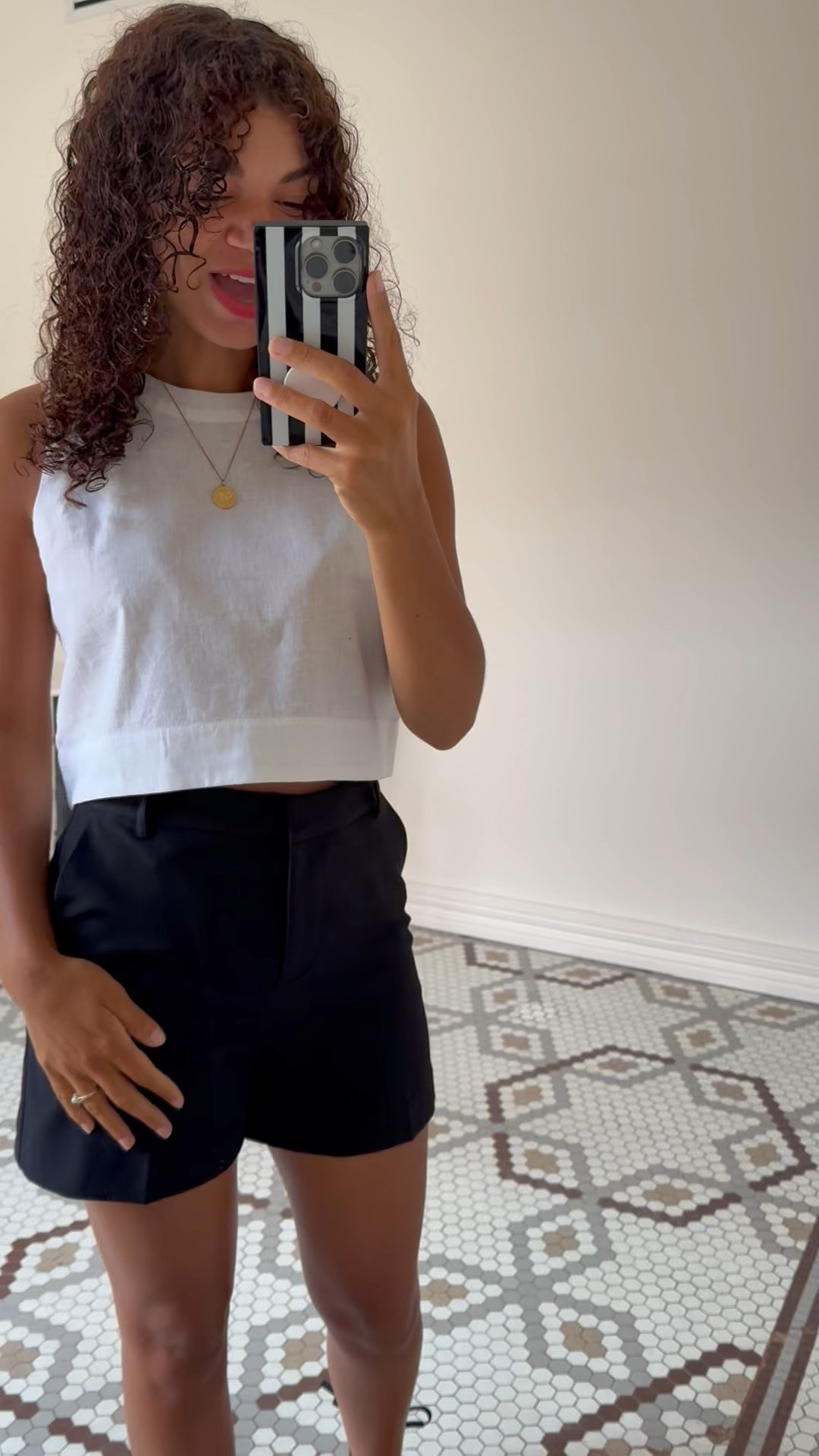 Yes to high waisted tailored shorts you can wear for summer outfits! Pair with tanks (try linen) for a chic and cool look 

#LTKStyleTip #LTKSummerEdit #LTKSeasonal