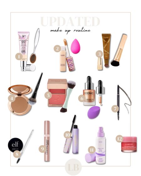 Updated make up routine