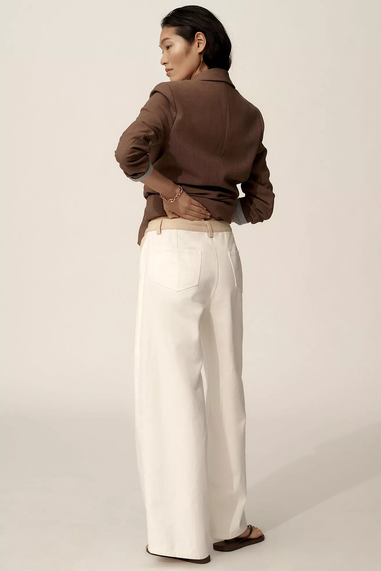 Moon River Two-Tone Pants | Anthropologie (US)