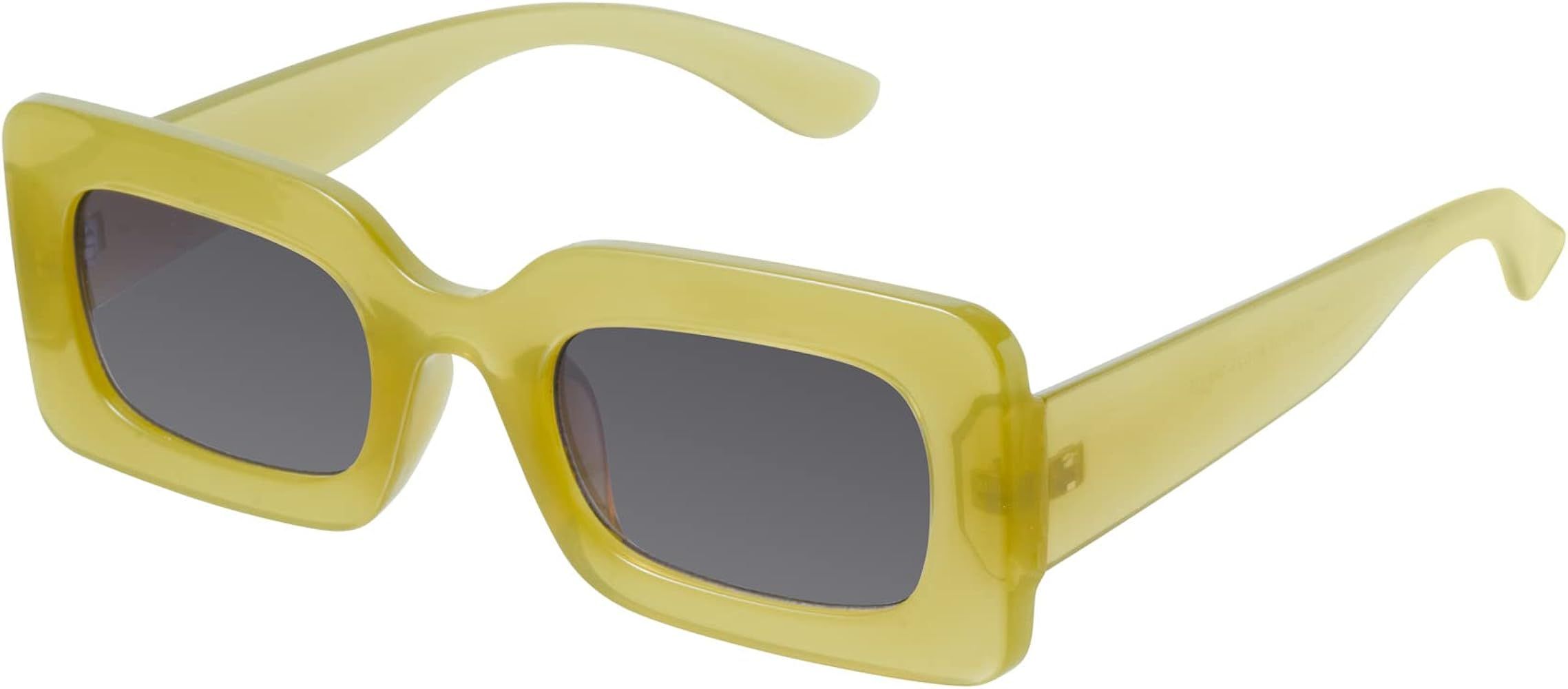 mosanana Trendy Rectangle Sunglasses for Women Men Model-Trimble | Amazon (US)