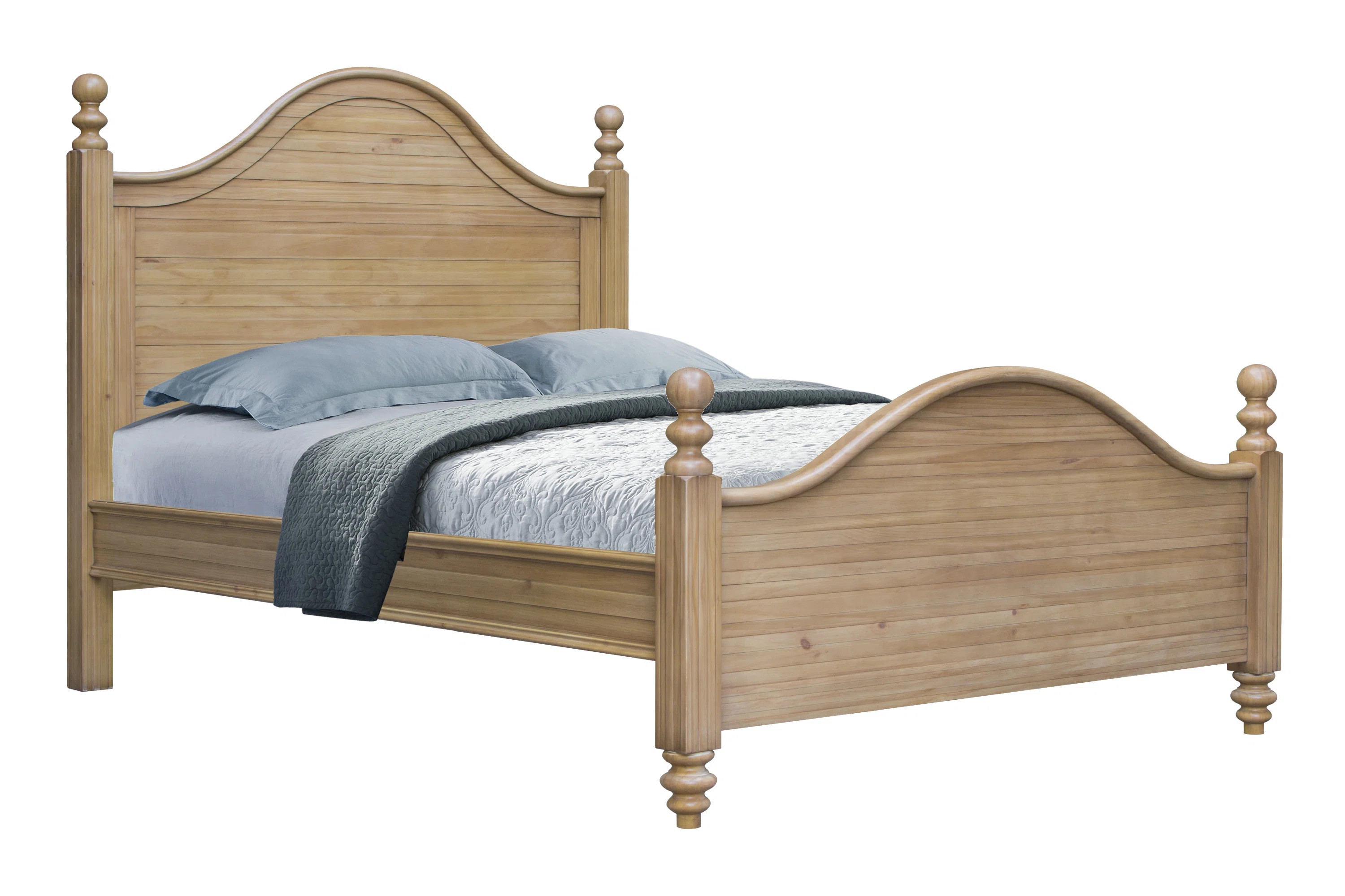 Fierros Solid Wood Standard Bed | Wayfair North America