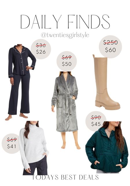 Daily Finds- pajamas, velvet robe, sweater, pullover 🙌🏻🙌🏻

#LTKsalealert #LTKunder100 #LTKstyletip