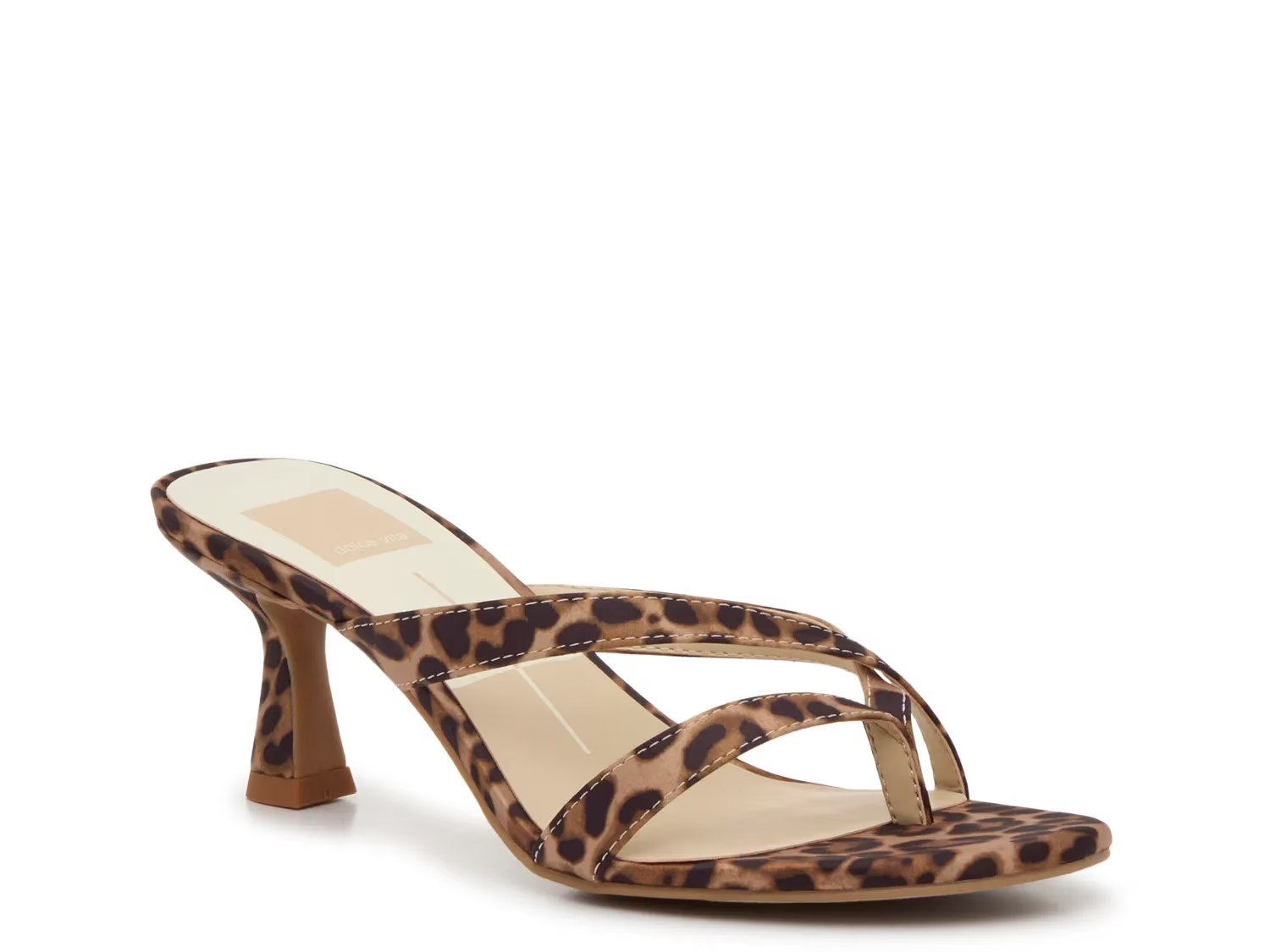Dolce Vita Dakota Sandal | Women's | Brown/Black Leopard Print | Size 9.5 | Sandals | DSW