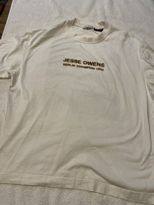Jesse Owens 1936 Berlin Champion Zara T-shirt size Large Boxy fit | eBay US