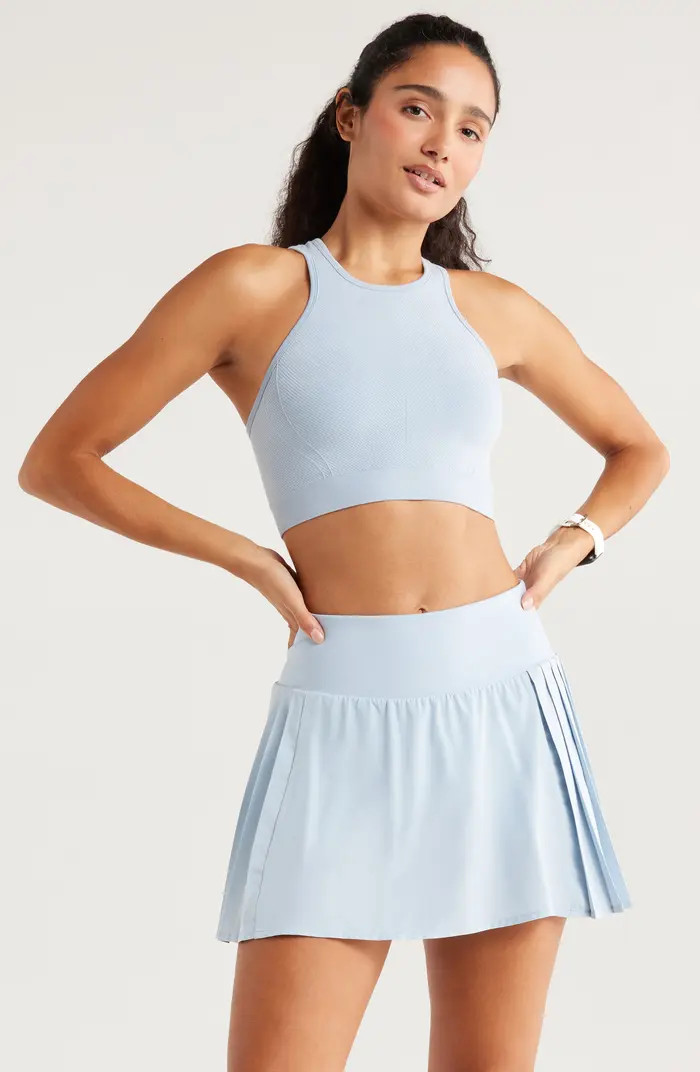 Zella Racerback Seamless Sports Bra | Nordstrom | Nordstrom