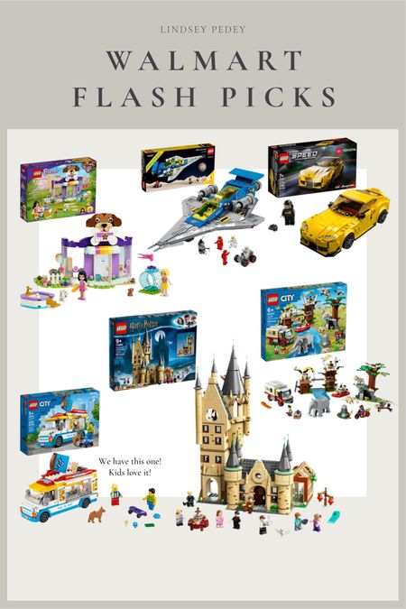 Flash sale on Legos at Walmart! 

#legos #walmart 

#LTKunder50 #LTKkids #LTKGiftGuide
