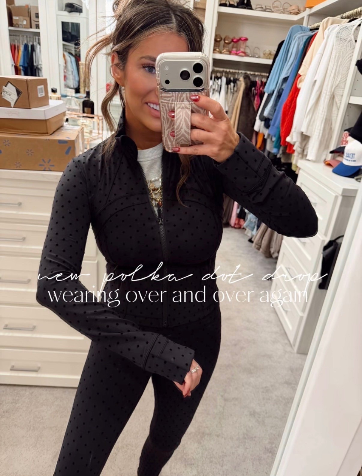 The cutest polkadot activewear set!!

#LTKFindsUnder100 #LTKootd #LTKfitnessgoals