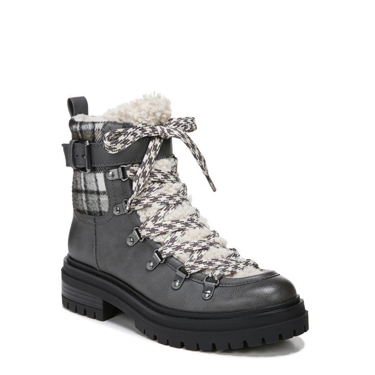 Circus by Sam Edelman Women's Gretchen Shearling Hiker Boot | Walmart (US)