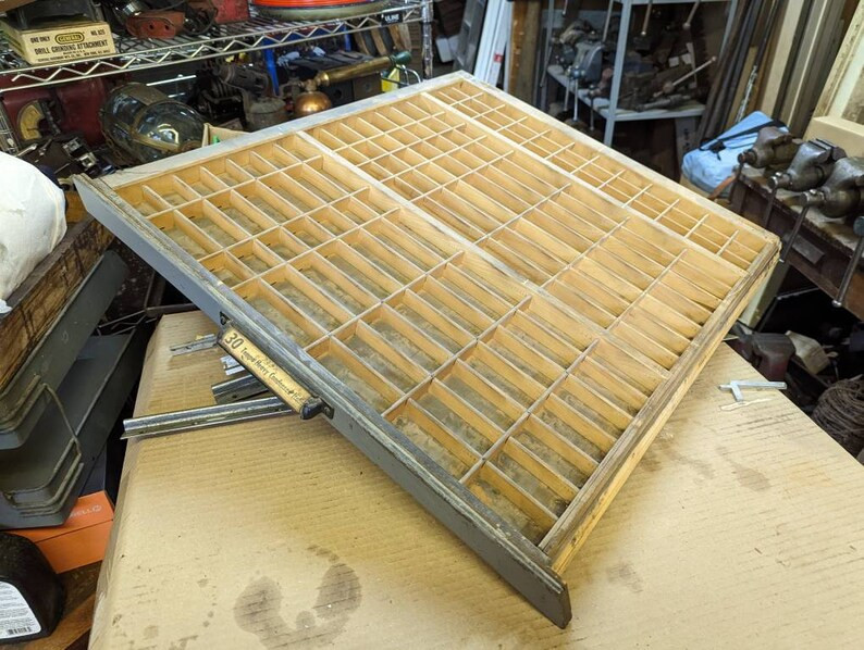 Large Letterpress Typeset Drawer Ludlow Style | Etsy (US)