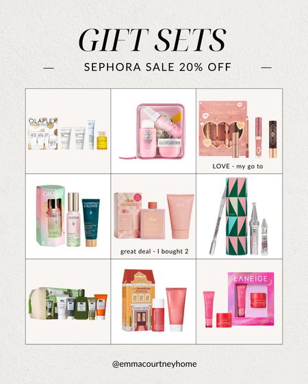 Gift sets to buy for yourself or someone over the holiday season. Plus buy it on SALE right now during the Sephora Sale! 

🇺🇸 site linked as exact
🇨🇦 site linked as similar 
Same product, just country specific sites 

#LTKGiftGuide #LTKbeauty #LTKHoliday