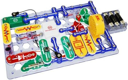 Snap Circuits 203 Electronics Exploration Kit | Over 200 STEM Projects | Full Color Project Manua... | Amazon (US)