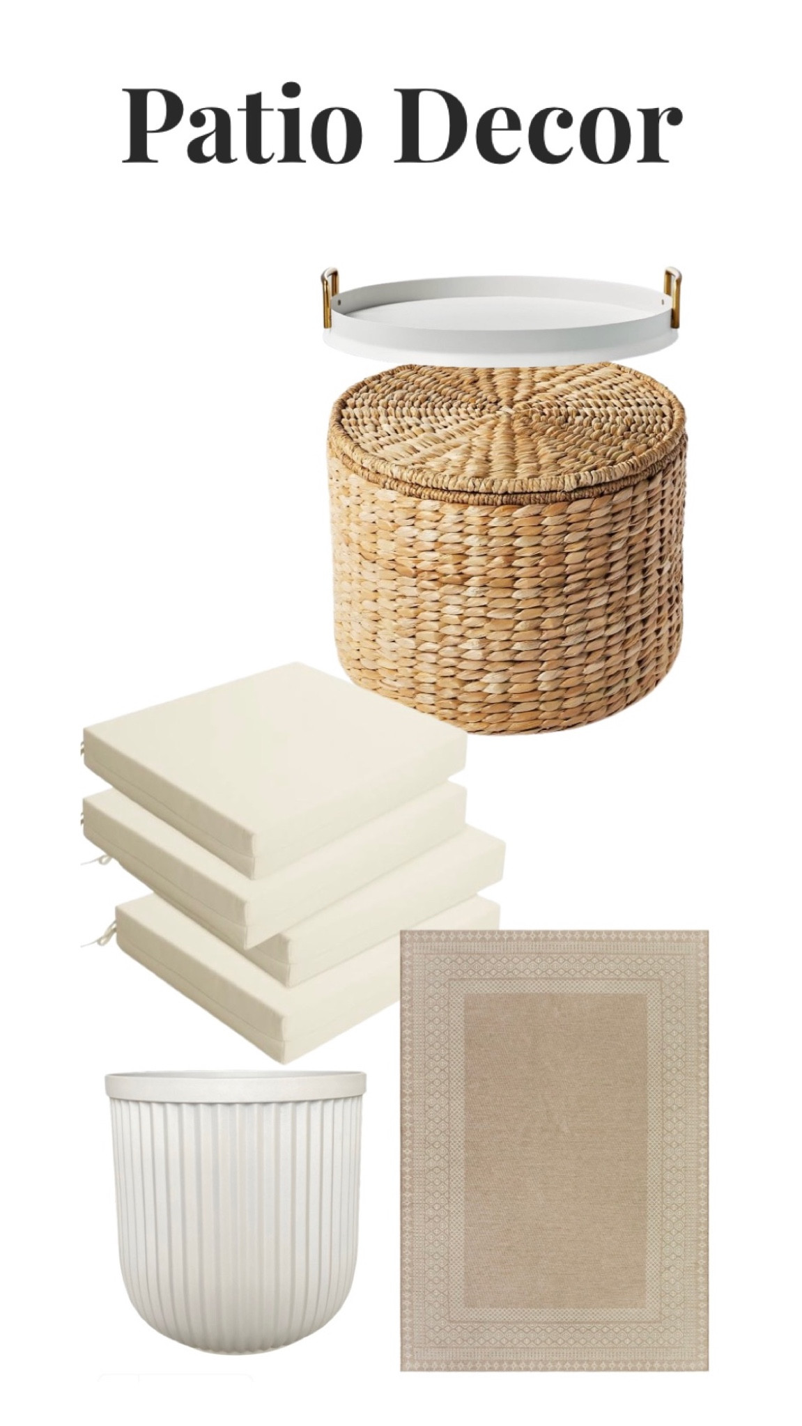 Patio decor 

#LTKFind #LTKSeasonal #LTKGiftGuide