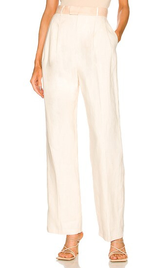 Gilder Pant in Peach & Cream Contrast | Revolve Clothing (Global)