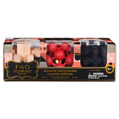 FAO Schwarz - Brain Benders Game 36pc | Target