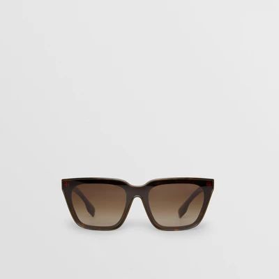 Square Frame Shield Sunglasses | Burberry (US)