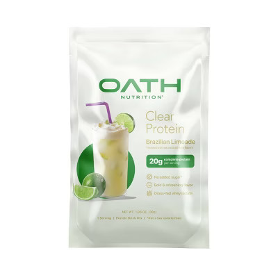 Oath Nutrition Single Serve Clear Protein Powder - Brazilian Limade (10pk Tray) | Target