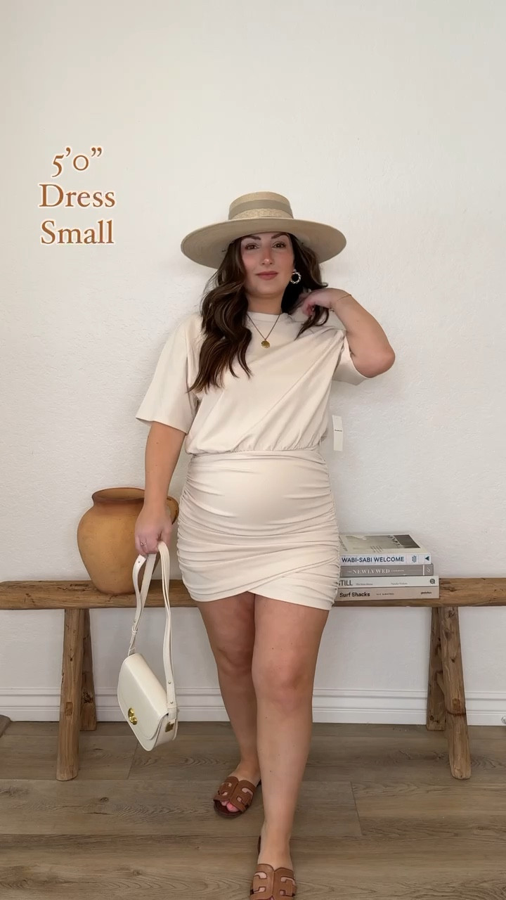 Petite friendly vacation outfits from Abercrombie!!
Blue set is almost completely sold out in blue, but available in other colors! 
Top: XS
Bottom: small short
(I would have worn the same sizes pre-pregnancy)

The dress is sooo gorgeous with a nice thick material! It also comes in petite but i’m in the regular length!
Dress: small
(I would size up if you’re pregnant because there isn’t much stretch)

#abercrombiestyle #abercrombie #petitefashion #bumpstyle

#LTKSpringSale #LTKfindsunder100 #LTKstyletip