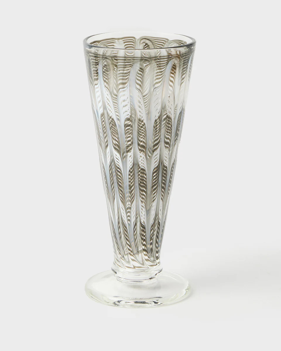 D'Ascoli Donatello Flute Glasses, Walnut (Set of 6) | Cabana Magazine