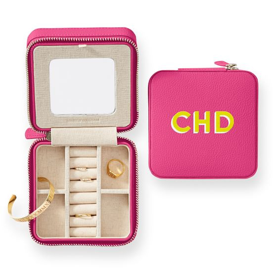 Small Travel Jewelry Case, Printed | Mark and Graham | Mark and Graham