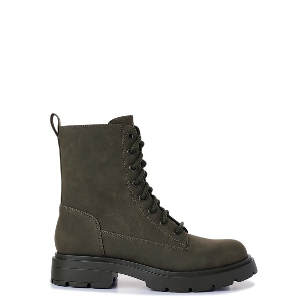 No Boundaries Women's Combat Boots - Walmart.com | Walmart (US)