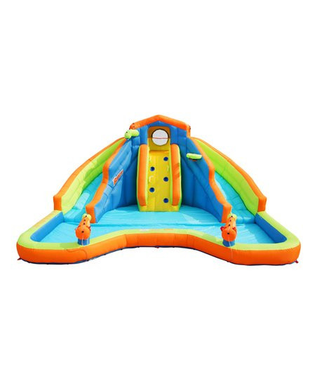 Banzai Blue & Orange Adventure Club Inflatable Water Park | Zulily