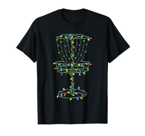 Disc Golf Basket Cool Disc Golf Frisbee Golfer Xmas Gift T-Shirt | Amazon (US)