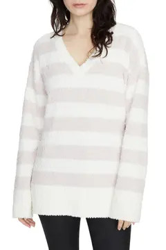 V-Neck Teddy Sweater | Nordstrom