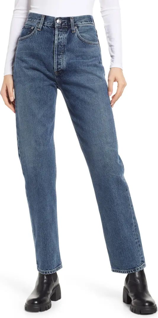 AGOLDE '90S Pinch Waist Straight Leg Jeans | Nordstrom | Nordstrom