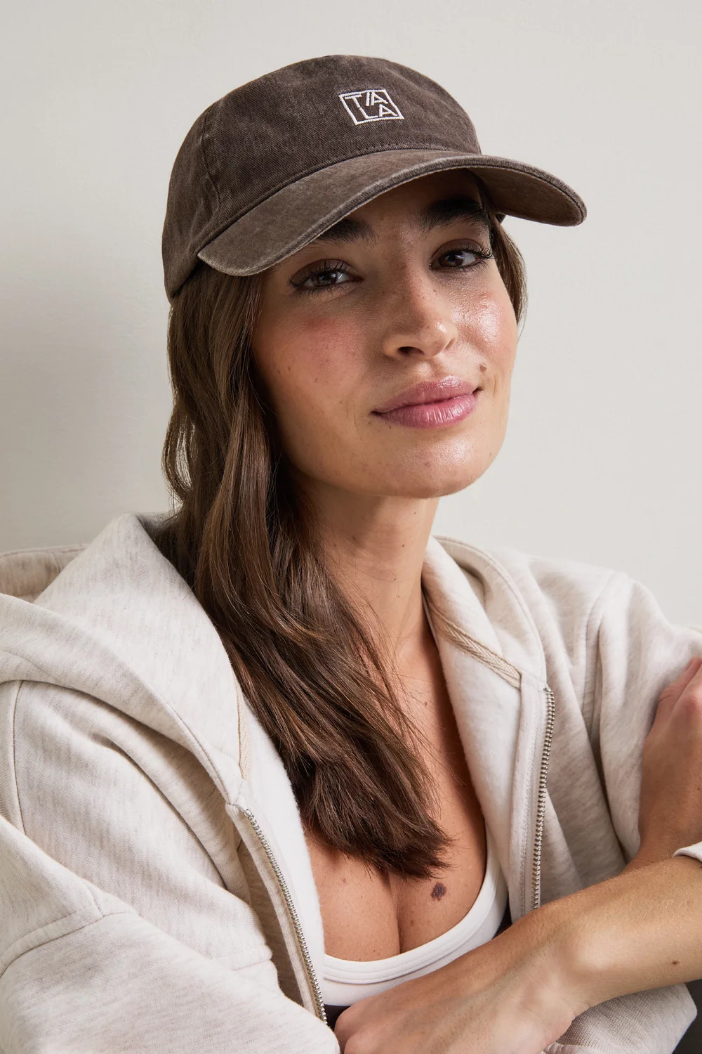 Tala Logo Embroidered Cap - Americano | TALA (UK)